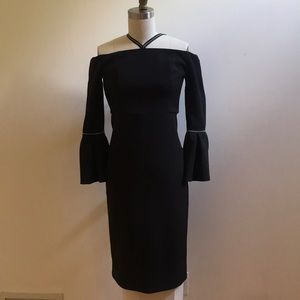 Alexis Beautiful black cocktail dress.